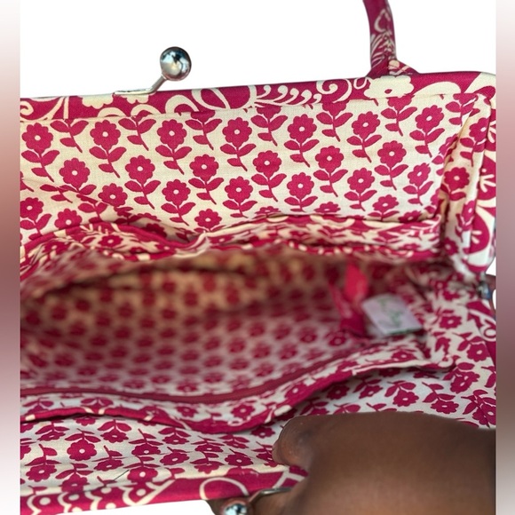 Vera Bradley Alice kiss lock purse - Picture 6 of 14
